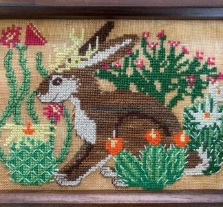 Ingleside Imaginarium, Counted Cross Stitch Pattern, Jackelope's Garden