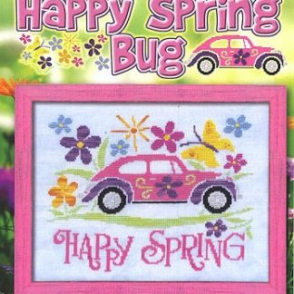 Stoney Creek, Cross Stitch Pattern, Leaflet 599, Happy Spring Bug