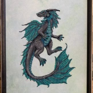 Ingleside Imaginarium, Counted Cross Stitch Pattern, Water Dragon