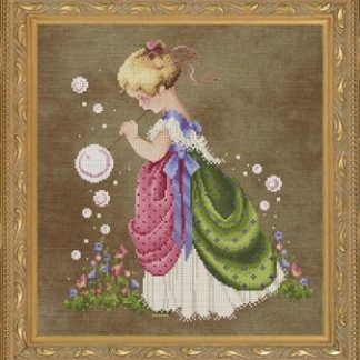 Lavender and Lace, Cross Stitch Pattern, Isabella's Garden, LL63