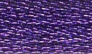 DMC, 317W-E3837, Light Effects, Polyester Embroidery Floss, 8.7-Yard, Jewels Purple Ruby