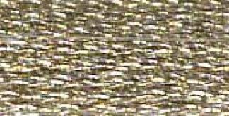 DMC, 317W-E677, Light Effects, Polyester Embroidery Floss, 8.7-Yard, Precious Metal White Gold