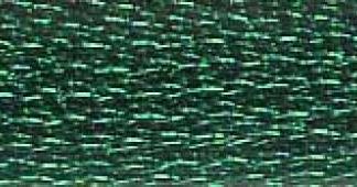DMC, 317W-E699, Light Effects, Polyester Embroidery Floss, 8.7-Yard, Jewels Green Emerald