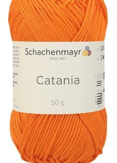Schachenmayr Yarn, Catania, Sport (Mercerized Cotton), 00281, Orange, 50 grams