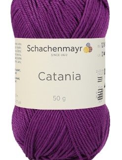 Schachenmayr Yarn, Catania, Sport (Mercerized Cotton), 00282, Phlox (Phlox Purple), 50 grams