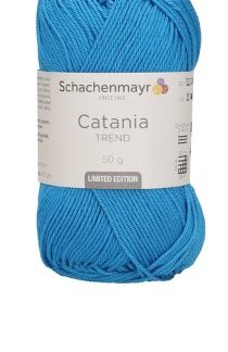 Schachenmayr Yarn, Catania, Sport (Mercerized Cotton), 00303, Malibu Blau (Malibu Blue), 50 grams
