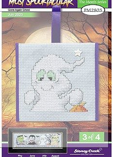 Stoney Creek, Cross Stitch Pattern, Most Spooktacular, PM2803, Gone Again Ghost (3 of 4)