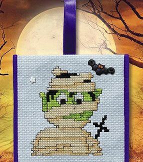 Stoney Creek, Cross Stitch Pattern, Most Spooktacular, PM2804, Mummy Mike (4 of 4)