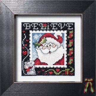 Stoney Creek, Cross Stitch Pattern, PM705, Believe (Santa)