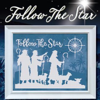 Stoney Creek, Cross Stitch Pattern, Leaflet 615, Follow the Star (Shepherds and Flock)