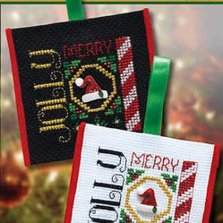 Stoney Creek, Cross Stitch Pattern, ORN059, Merry and Jolly