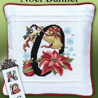 Stoney Creek, Cross Stitch Pattern, PM2902, Noel Banner "O", 2 of 4