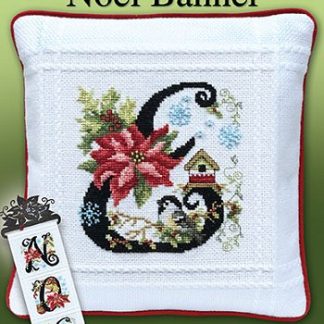 Stoney Creek, Cross Stitch Pattern, PM2903, Noel Banner "E", 3 of 4