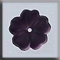 Mill Hill, Glass Treasures, 12007, 5 Petal Flower Matte Amethyst