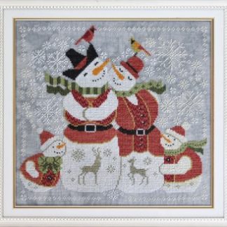 Cottage Garden Samplings, Snow in Love, Counted Cross Stitch Pattern