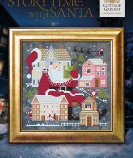 Cottage Garden Samplings, Storytime with Santa, Counted Cross Stitch Pattern