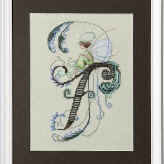 Nora Corbett Designs, Cross Stitch Pattern, Letters From Nora, Letter F (Fran)