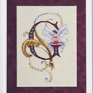 Nora Corbett Designs, Cross Stitch Pattern, Letters From Nora, Letter G (Gwendolyn)