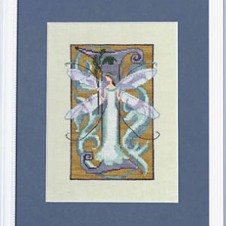 Nora Corbett Designs, Cross Stitch Pattern, Letters From Nora, Letter I (Ivy)