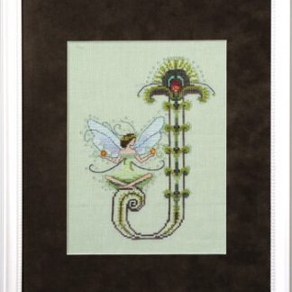 Nora Corbett Designs, Cross Stitch Pattern, Letters From Nora, Letter J (Jordan)