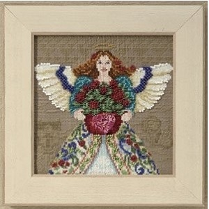 Jim Shore, Mill Hill, Beaded Cross Stitch Kit, Summer Angel, JS300102