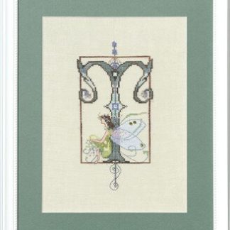 Nora Corbett Designs, Cross Stitch Pattern, Letters From Nora, Letter T
