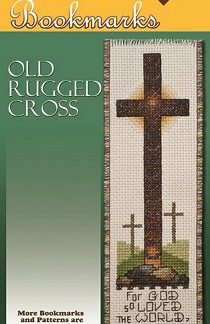 Stoney Creek, Cross Stitch Pattern, Bookmark, BKM011, Old Rugged Cross