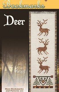 Stoney Creek, Cross Stitch Pattern, Bookmark, BKM014, Deer