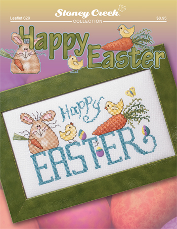 Stoney Creek, Cross Stitch Pattern, Leaflet 629, Happy Easter