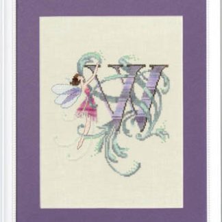 Nora Corbett Designs, Cross Stitch Pattern, Letters From Nora, Letter W