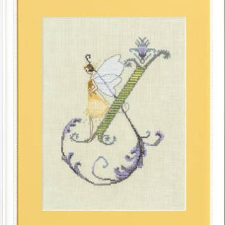 Nora Corbett Designs, Cross Stitch Pattern, Letters From Nora, Letter X