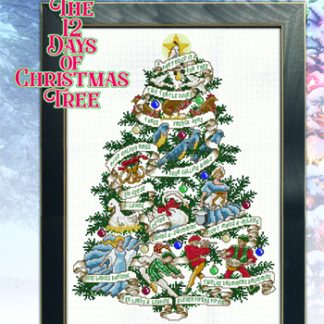 Stoney Creek, Cross Stitch Pattern, Leaflet 627, The Twelve Days of Christmas Tree