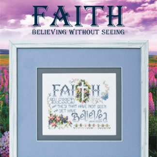 Stoney Creek, Cross Stitch Pattern, Leaflet 632, Faith: Believing Without Seeing