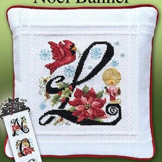 Stoney Creek, Cross Stitch Pattern, PM2904, Noel Banner "L", 4 of 4