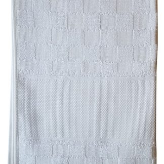 Stoney Creek (Dohler), Verona Kitchen Towel, White, 3006K-W