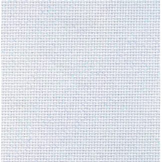 Design Works Crafts, Aida, Fat Quarter, 20" x 30", Sparkle (White with Opalescent Sparkle), 14 ct, 3501