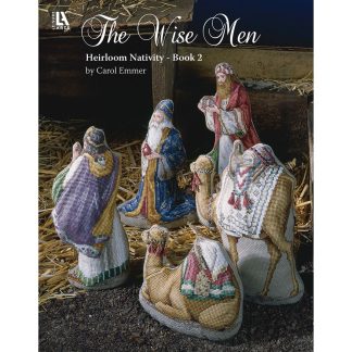 Leisure Arts, Counted Cross Stitch Pattern, Heirloom Nativity: Book 1, The Holy Family, Leaflet 2343