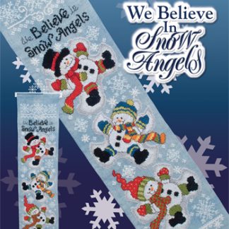 Stoney Creek, Cross Stitch Pattern, Leaflet 641, We Believe in Snow Angels (Snowmen)