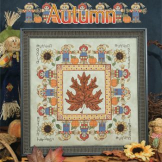 Stoney Creek, Cross Stitch Pattern, Leaflet 643, Autumn