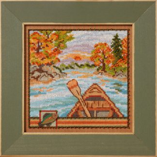 Mill Hill, Counted Glass Bead Cross Stitch Kit, Canoe Ride, MH142421