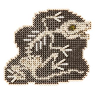 Mill Hill, Counted Glass Bead Cross Stitch Kit, Lizzy (Fossil), MH182424