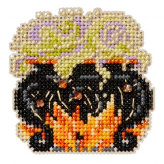 Mill Hill, Counted Glass Bead Cross Stitch Kit, Witch's Cauldron, MH182425