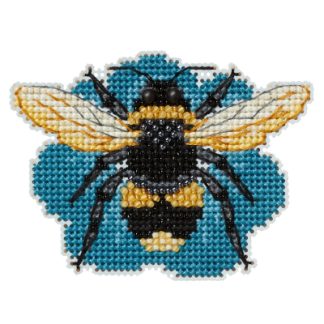 Mill Hill, Counted Glass Bead Cross Stitch Kit, Honey (Bee), MH182426