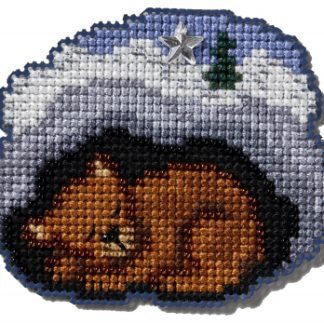 Mill Hill, Counted Glass Bead Cross Stitch Kit, HiBEARnating, MH182436