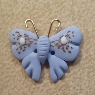 Stoney Creek, Buttons, Speckled Butterfly, Blue, SB041