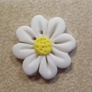 Stoney Creek, Buttons, Flower Head, White, Large, SB170WHL