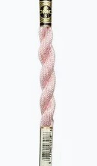 DMC, Pearl Cotton Thread Skeins, Size 3, 115-3-225, Cherry Blossom