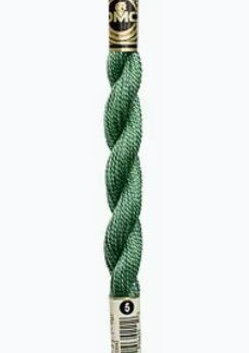 DMC, Pearl Cotton Thread Skeins, Size 3, 115-3-320, Fern