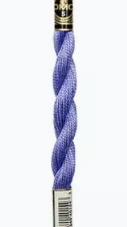 DMC, Pearl Cotton Thread Skeins, Size 3, 115-3-340, Wisteria Blue