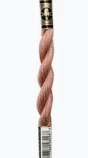 DMC, Pearl Cotton Thread Skeins, Size 3, 115-3-407, Fawn